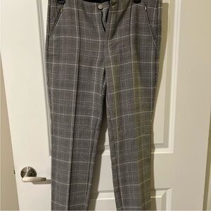 Women's Plaid Dress Pants | Size 6